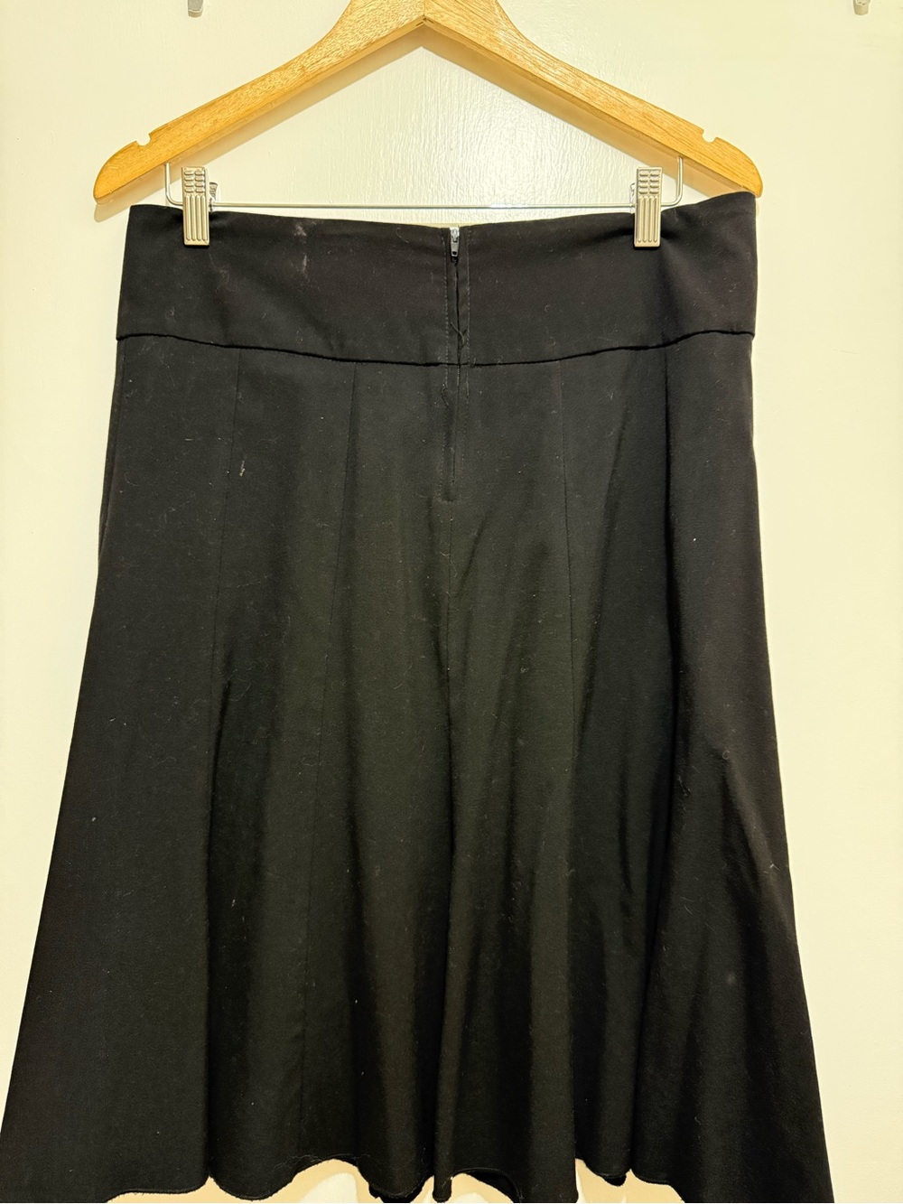 Spring Street Black A-Line Skirt